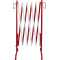 Folding barrier | can be extended to 3,50 m | red / white